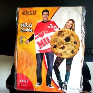 Adult Milk & Cookies Couple/Friend Costume